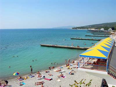 Пляж Голубая даль